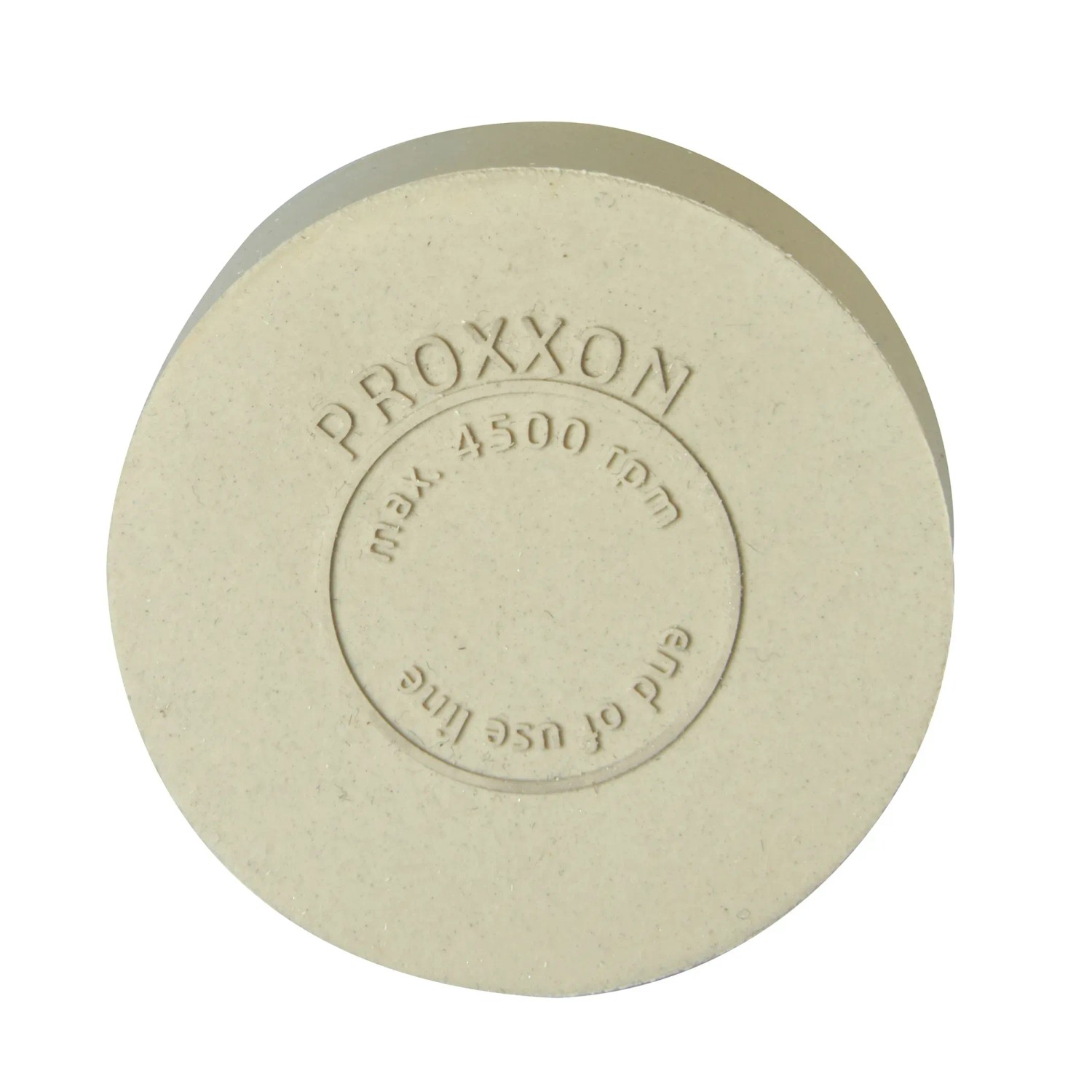 Proxxon Radierscheibe, Ø 50 mm, zum Entfernen von Kleberesten und Folien.