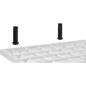 Sanotechnik Brausetassenfüße (8 Stk.) für SMC Brausetassen SC8080R/SC9090R, höhenverstellbar.
