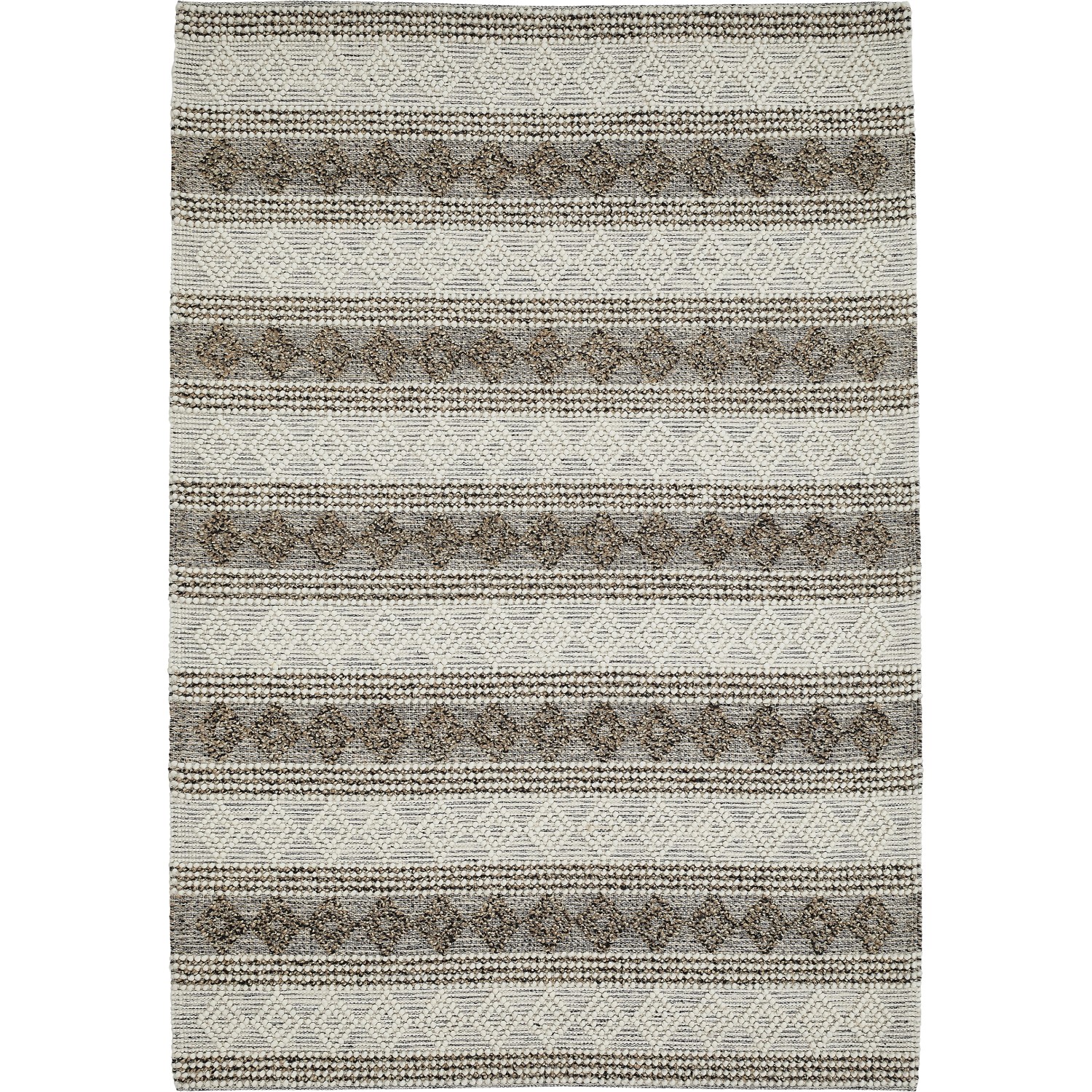 Luxor Living Teppich Alo 160 cm x 230 cm Grau-Braun günstig online kaufen