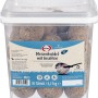 Eimer mit 30 Elles Meisenknödel mit Insekten, Wildvogelfutter ohne Netz.