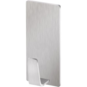 Tesa Powerstrips Haken Waterproof eckig Edelstahl Large für Bad und Küche.