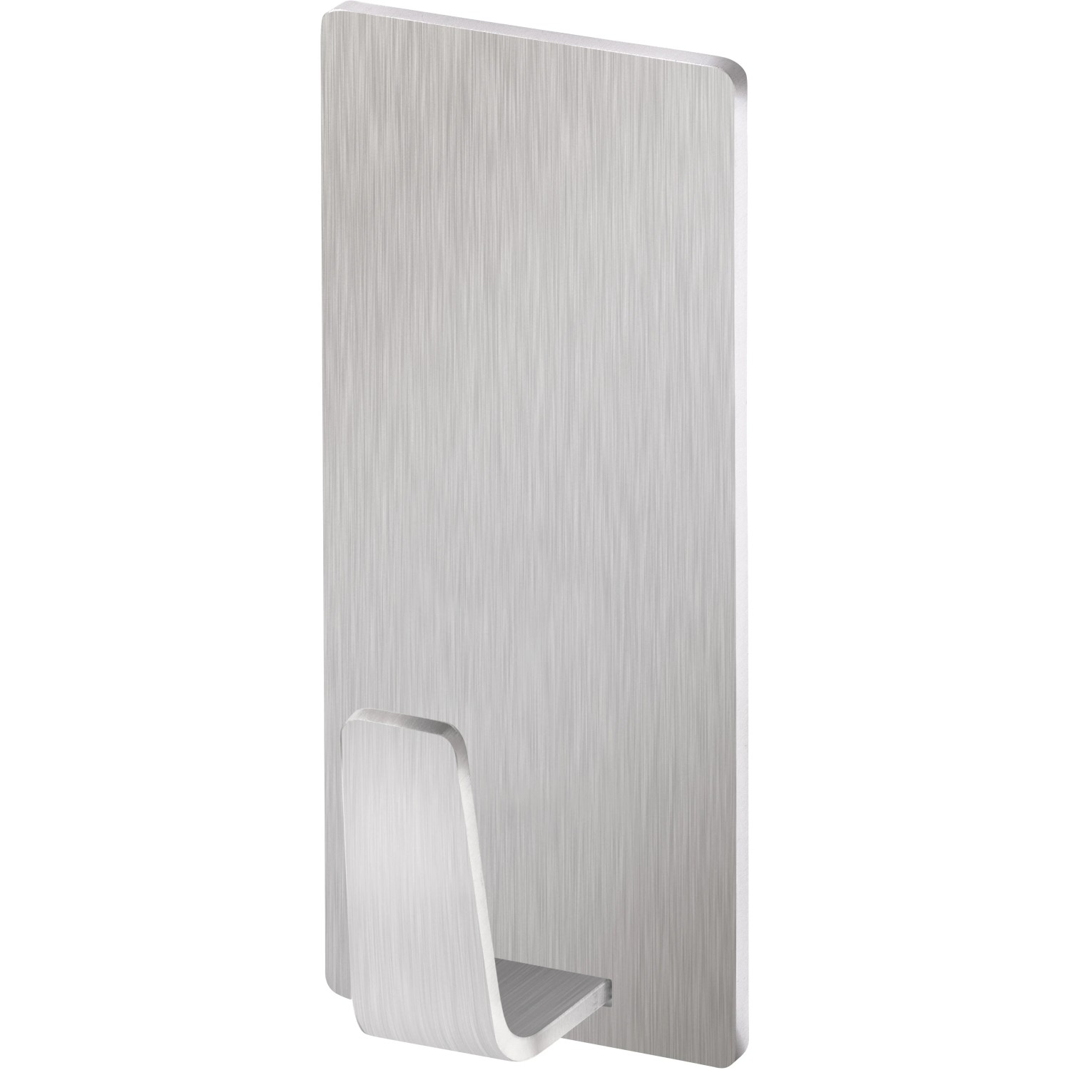 Tesa Powerstrips Haken Waterproof eckig Edelstahl Large für Bad und Küche.