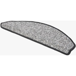 Andiamo Stufenmatte Leo, anthrazit, 28x65cm, 1er Set. Treppenschutz mit Klebestreifen.