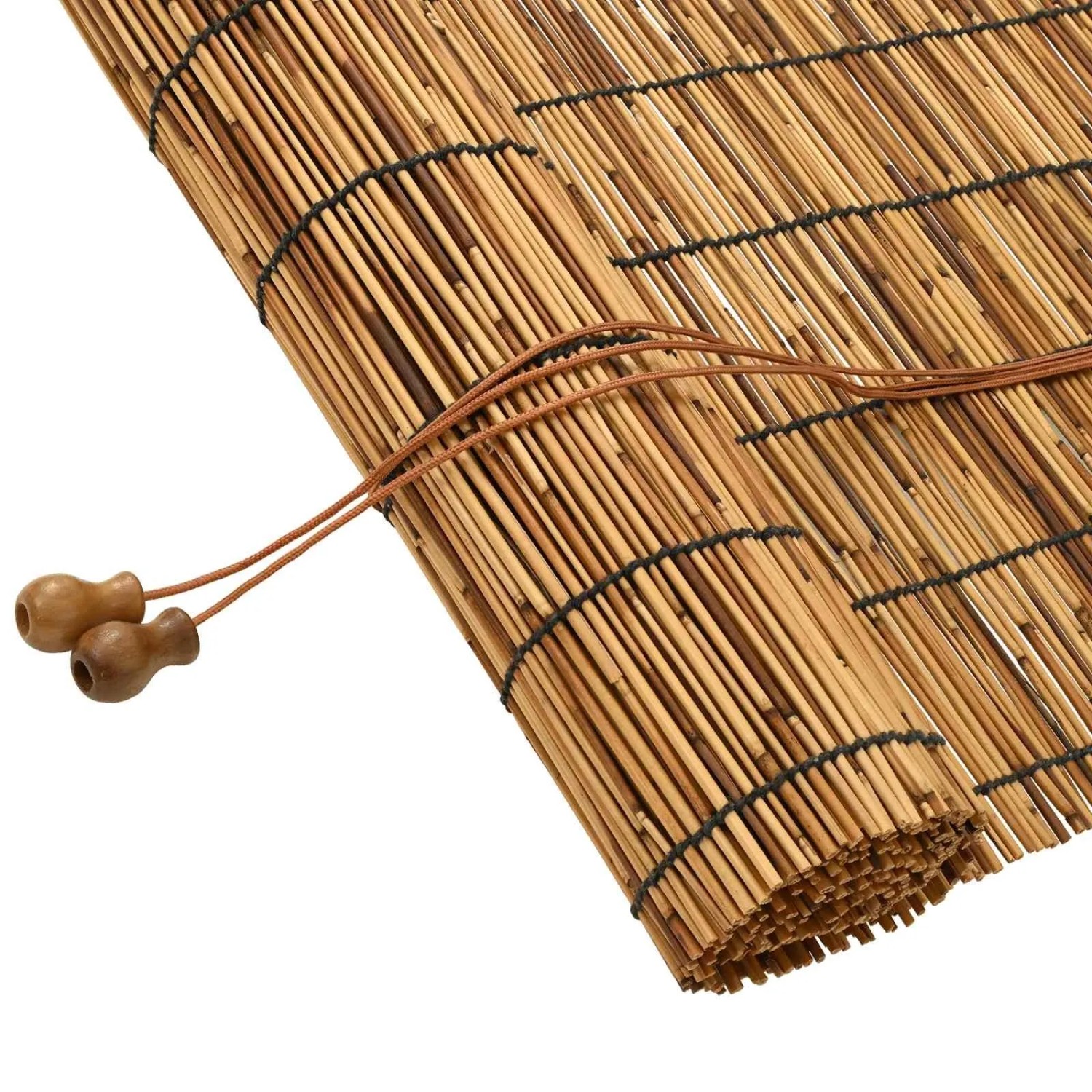 vidaXL Rollo Braun 60 x 220 cm Schilf 42034658