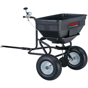 Al-Ko Streuer Spreader SP 60 für Rasentraktoren: Streuwagen mit 56 l Volumen und Dosierhebel.