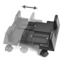SOTECH Computerständer PC Ständer Rollbar und Verstellbar Schwarz_2