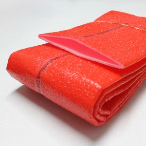 Climapor Abwasserschlauch DN100, 2,5 m, rot, aus Polyethylen (PE).