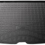 Schwarze Gummi Kofferraumwanne für Volvo XC40, passgenau mit Rand. Autozubehör für optimalen Schutz.