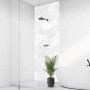 Walllux Duschrückwand Cement Weiss Alu-Verbund 3 mm 150 x 255 cm_2