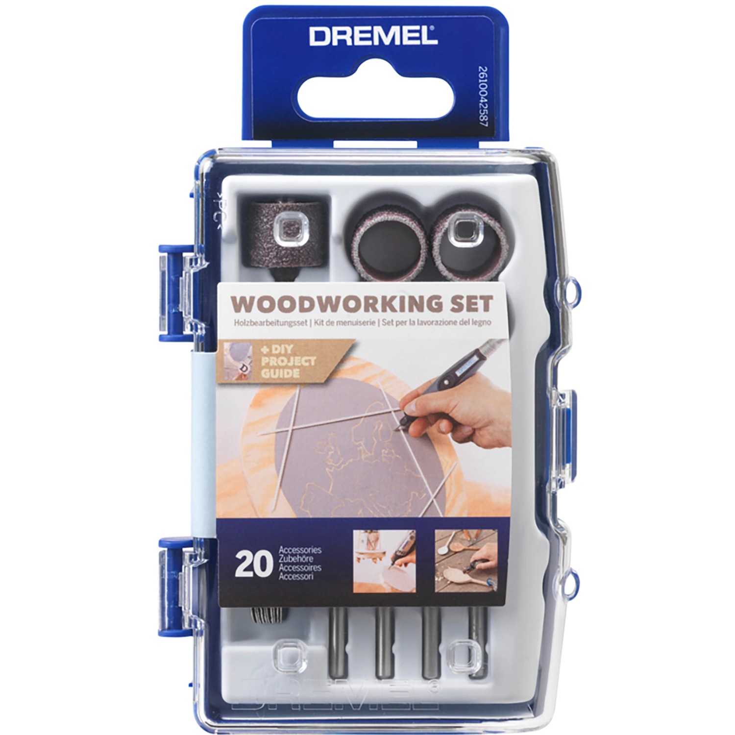 Dremel Holzbearbeitungs-Set 681 20-teilig