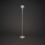 Weiße Konstsmide LED Stehleuchte Nice, 120cm, für Innen- & Außenbereich.