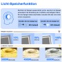Aica Sanitär Badspiegel mit LED-Beleuchtung: Lichtfarbe, Dimmfunktion und Memory-Funktion erklärt.