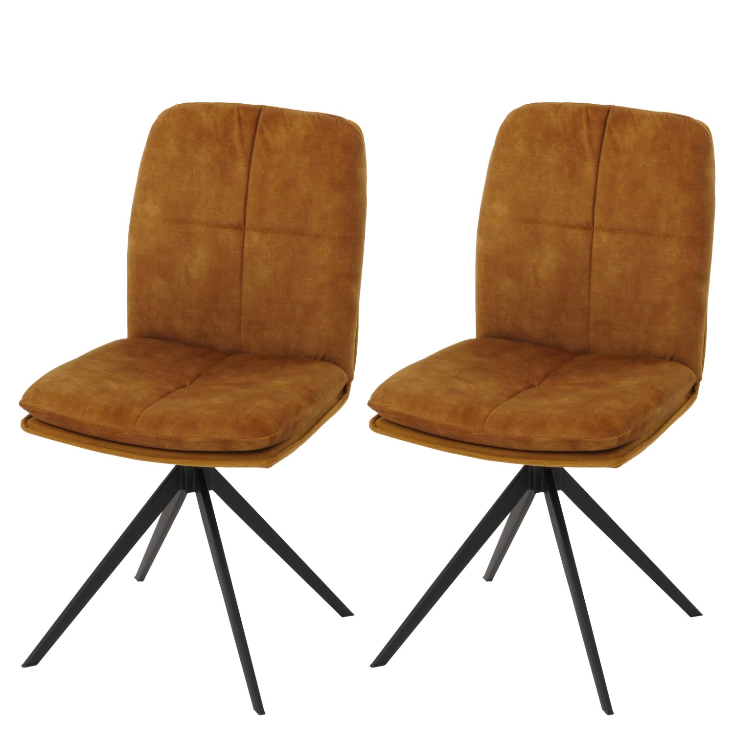 MCW Esszimmerstuhl M68 2er-Set Gelb günstig online kaufen