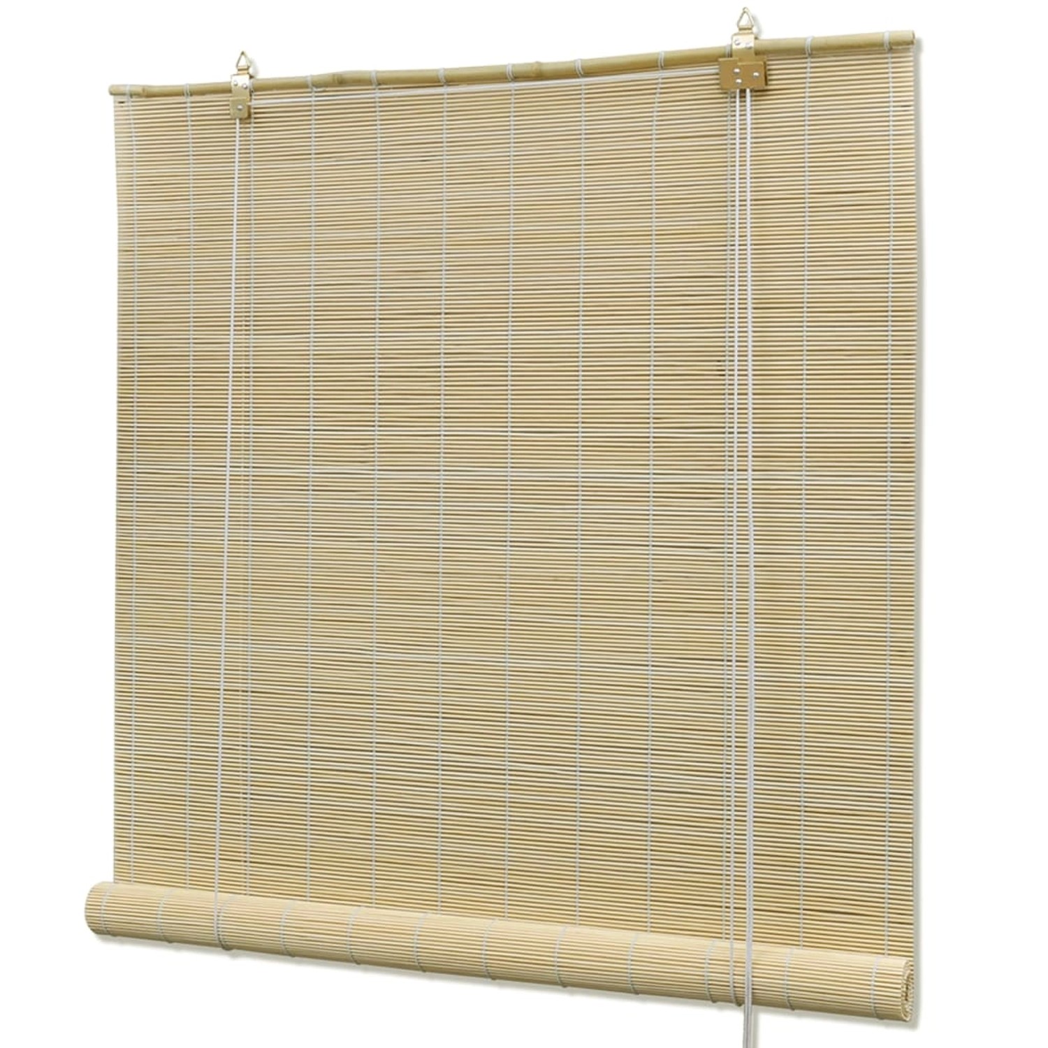 Naturfarbenes Bambusrollo 150 X 220 Cm günstig online kaufen