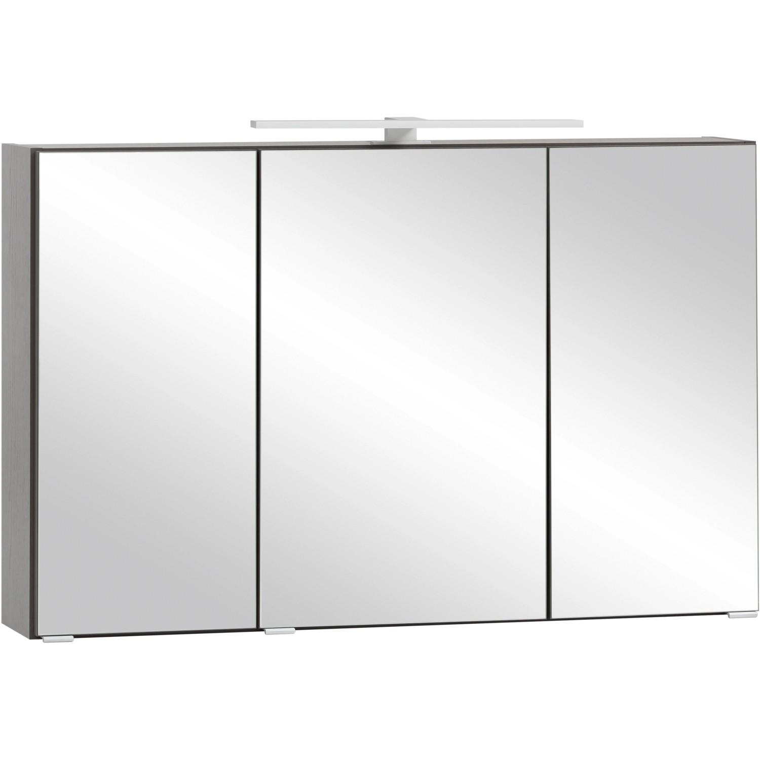 Held Spiegelschrank Trient Graphit 100 cm mit Softclose Türen günstig online kaufen