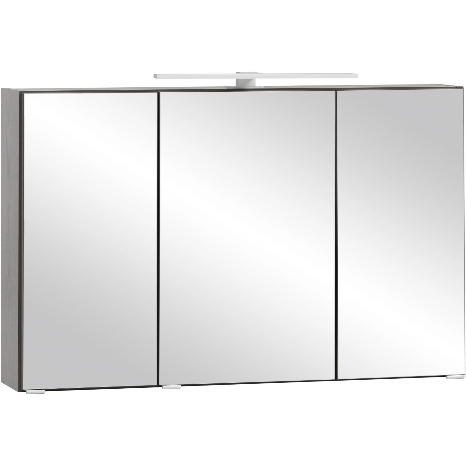Held Spiegelschrank Trient Graphit 100 cm mit Softclose Türen