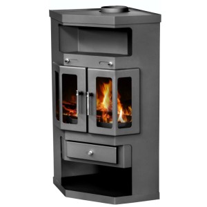 Victoria Kaminofen Panama 2 Flügeltüren mit 9 kW