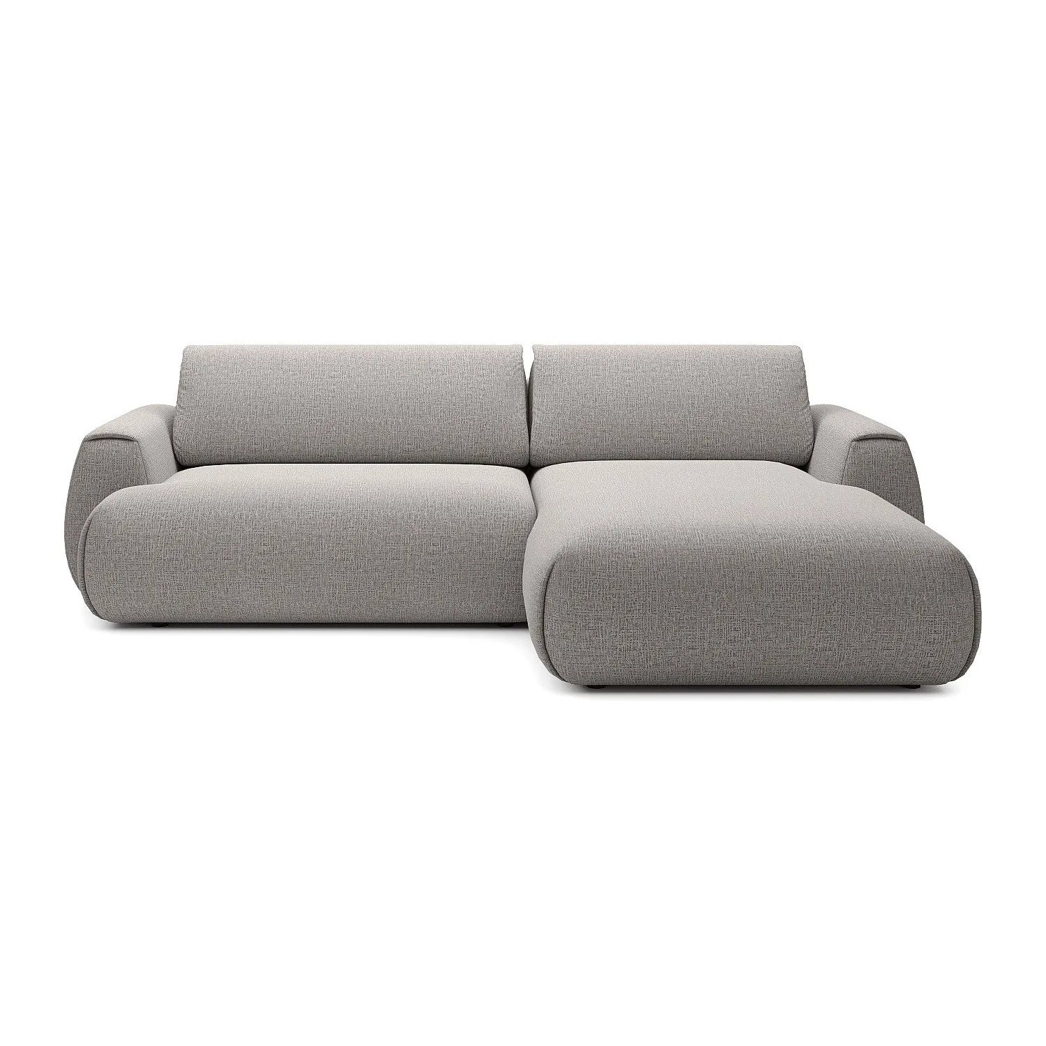 Vente-unique Schlafsofa Monelia Grau 270 cm