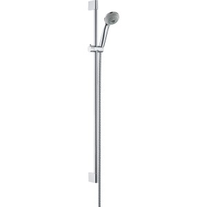 Hansgrohe Crometta 85 Multi Brauseset mit Brausestange (90cm), Chrom.