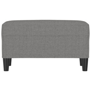 vidaXL Sitzbank Dunkelgrau 70x35x41 cm Stoff 349384
