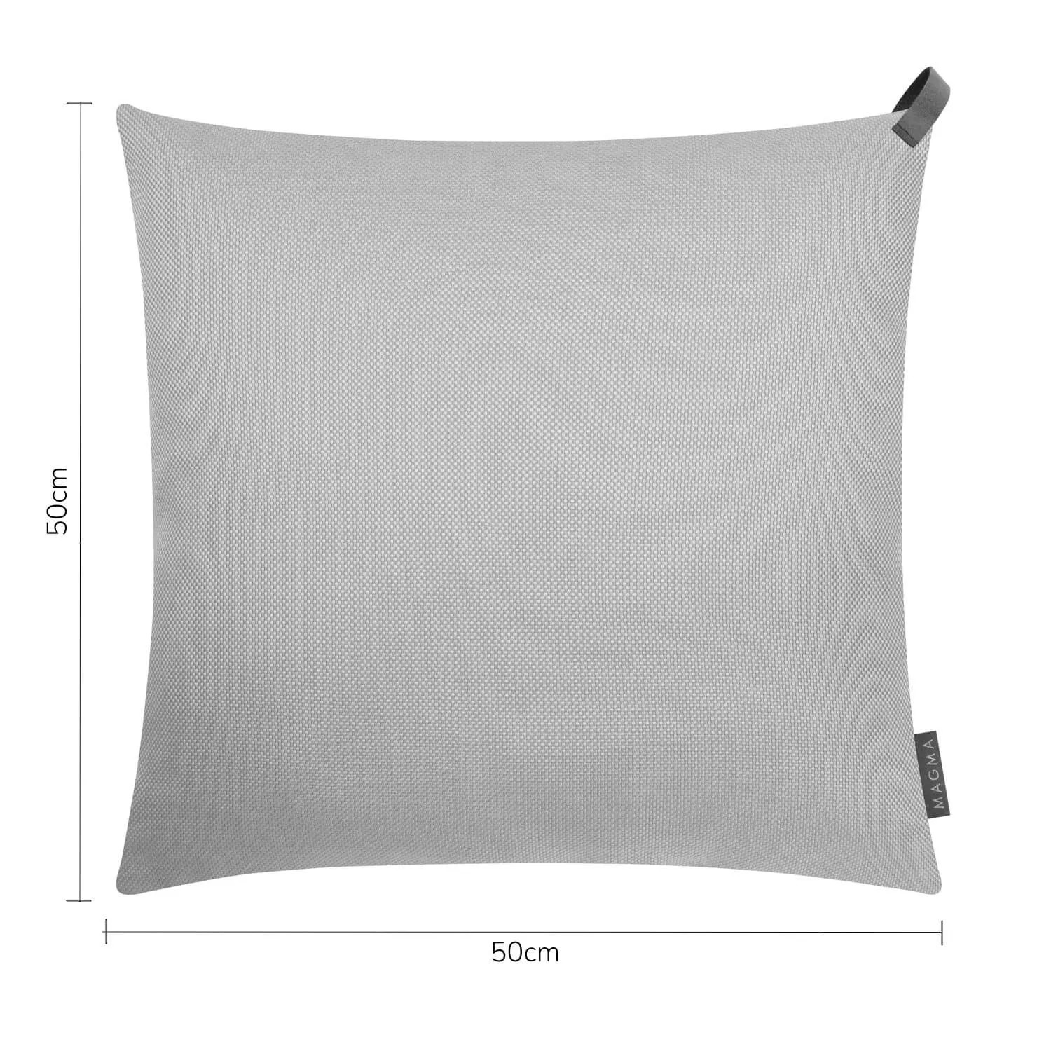 mokebo Kissenhülle Das Sonnenplätzchen Outdoor 50 x 50 cm Grau kaufen bei OBI