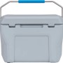 Graue Lifetime Kühlbox mit Tragegriff, 26,5 Liter Campingbox für Outdoor & Camping.