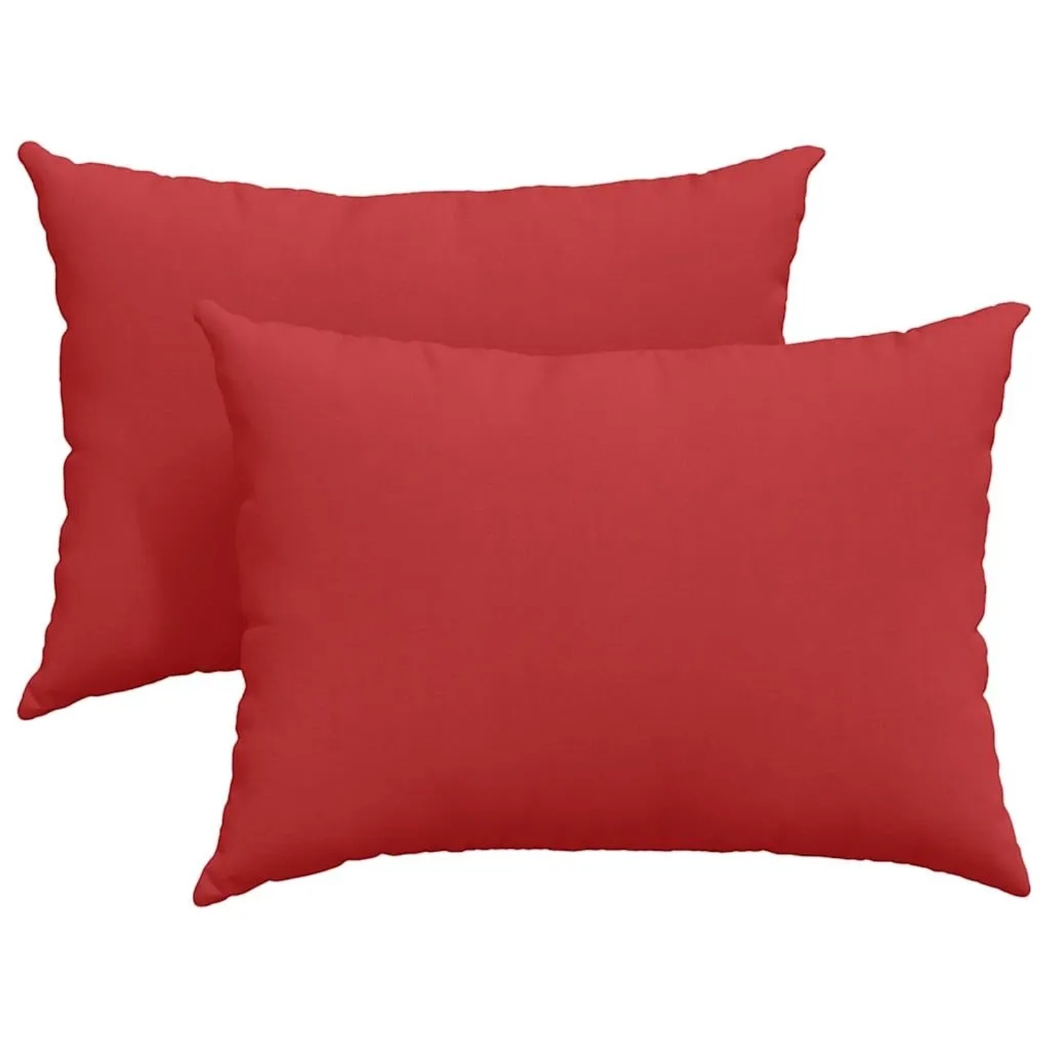 vidaXL Sofakissen 2 Stück Rot 70 x 50 cm Stoff 42013751