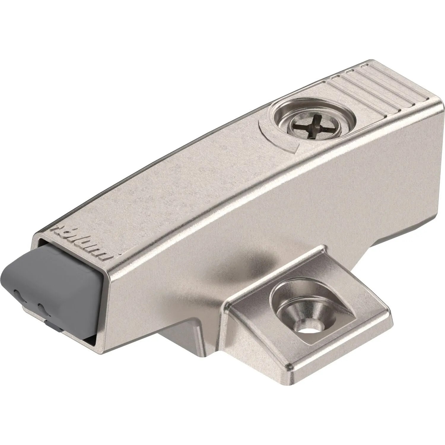 Blum Kreuzadapterplatte Blumotion 971A Zink Vernickelt Bauhöhe 25 mm