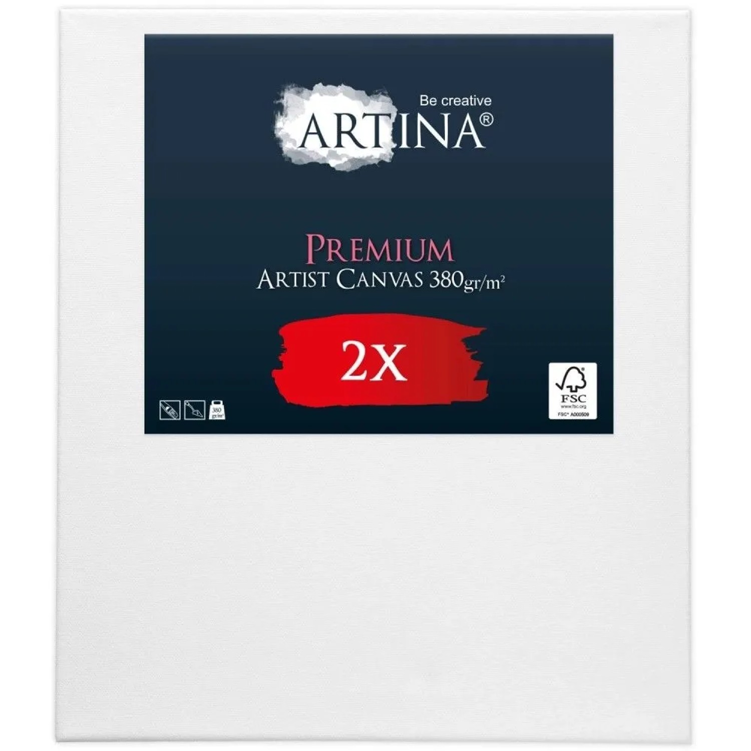 Artina Premium Keilrahmen 50x70cm FSC 2tlg