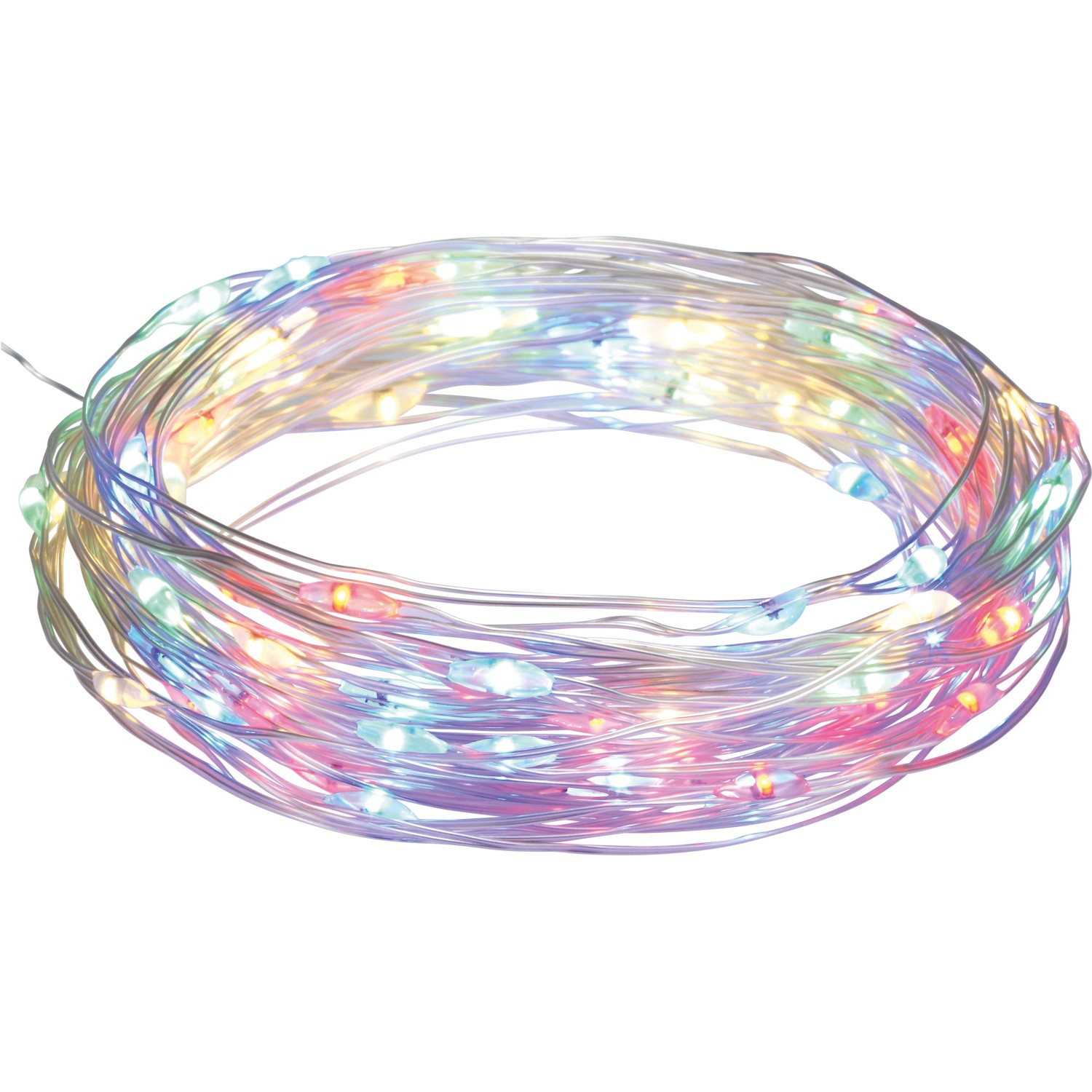 LED-Drahtlichterkette 80 LEDs Multi-Color 8 m