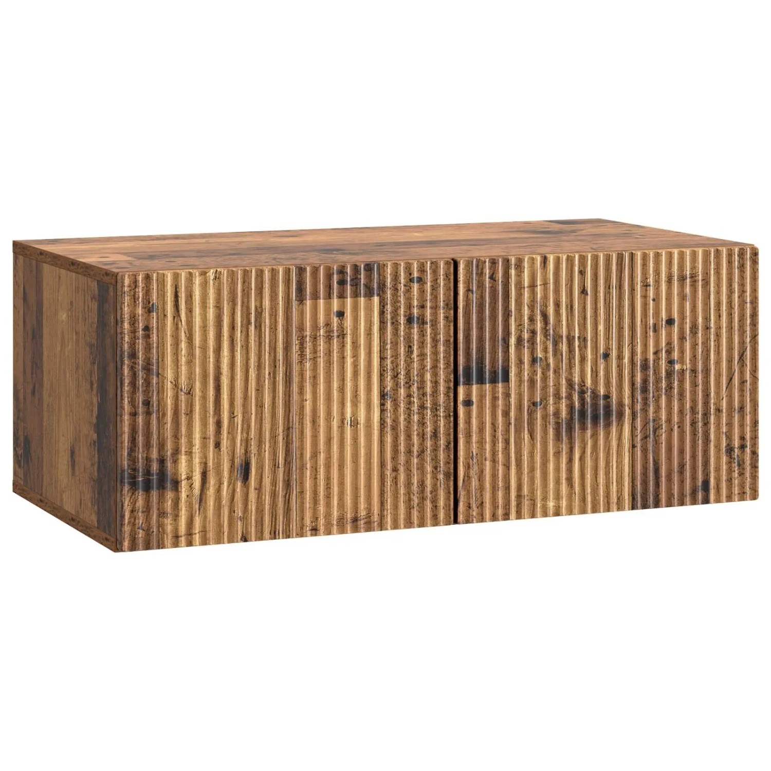 vidaXL Wandmontierter TV-Schrank Altholz 78,5 x 41 x 30 cm 898523
