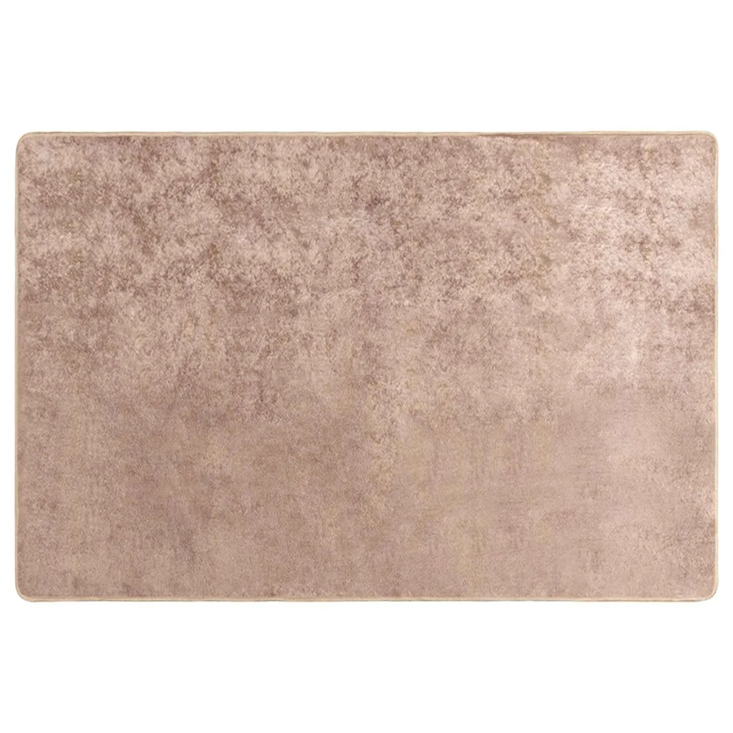 vidaXL Teppichläufer MARSA Sand 100 x 150 cm Polyester und PVC 42023119