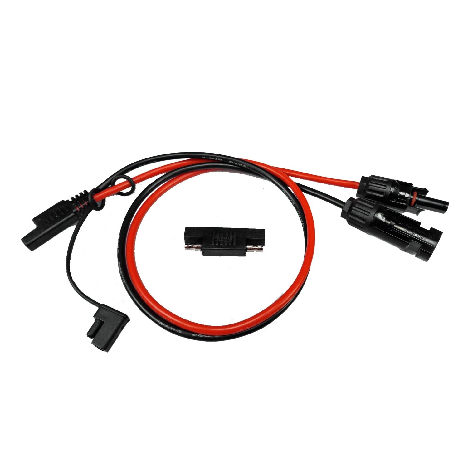 Kaiser Electronics Solarkabel Adapter SAE 10AWG 60 cm mit Polaritätswechseladapter