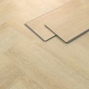ML-Design Vinylboden Fischgrät Eiche Natur Braun, Klick-System, Detailansicht