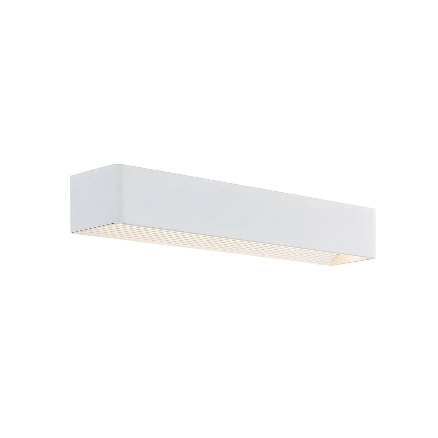Arcchio LED Wandleuchte Wandlampe Innen Karam 9626361 Modern in Weiß aus Aluminium 1-flammig Wohnzimmerleuchte