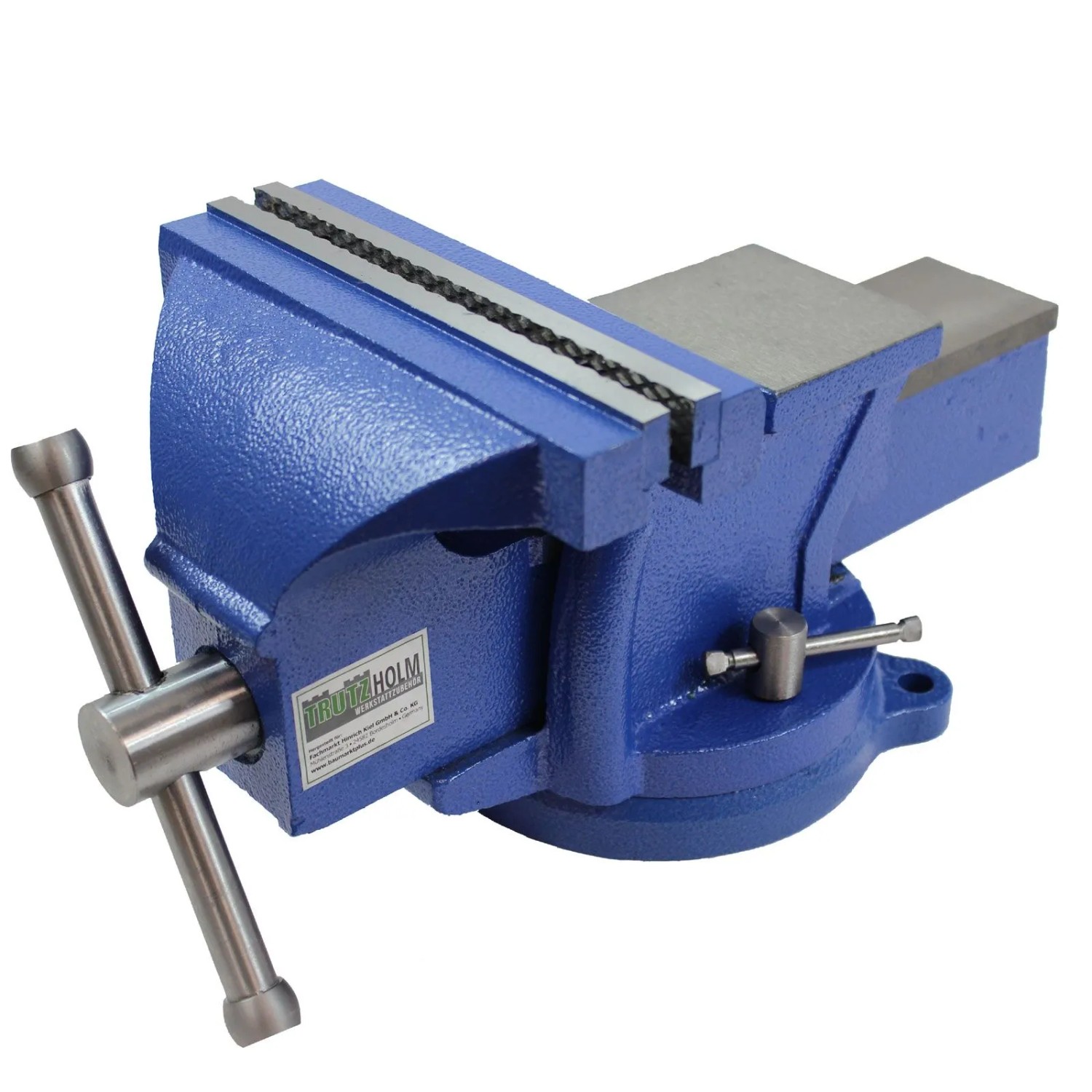 TRUTZHOLM Schraubstock Parallel 360° Drehbar mit Amboss für Werkbank 200 mm (8 Zoll)