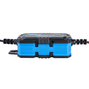 Güde Automatik Batterieladegerät GAB 12V/6V-1A, 6-stufig, blau/schwarz