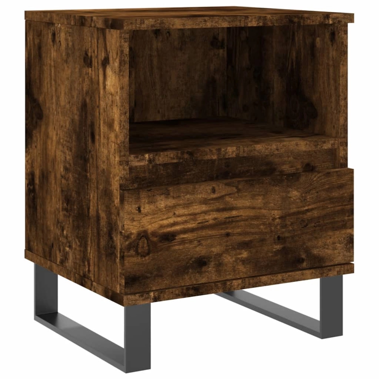 vidaXL Nachttisch Räuchereiche 40x35x50 cm Holzwerkstoff Modell 7 günstig online kaufen