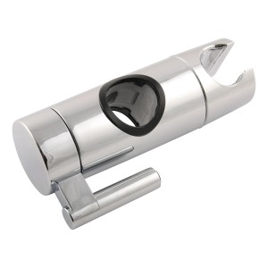 aquaSu Gleiter für Duschstange, Ø 22mm, Chrom, zur Höhenverstellung der Handbrause.