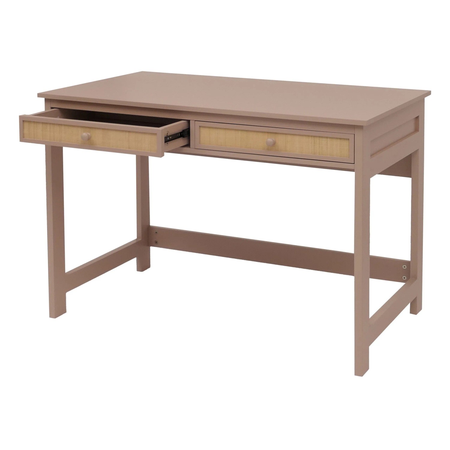 Proregal Schreibtisch HxBxT 78x110x60 cm Schublade Holz Helltaupe Bürotisch günstig online kaufen