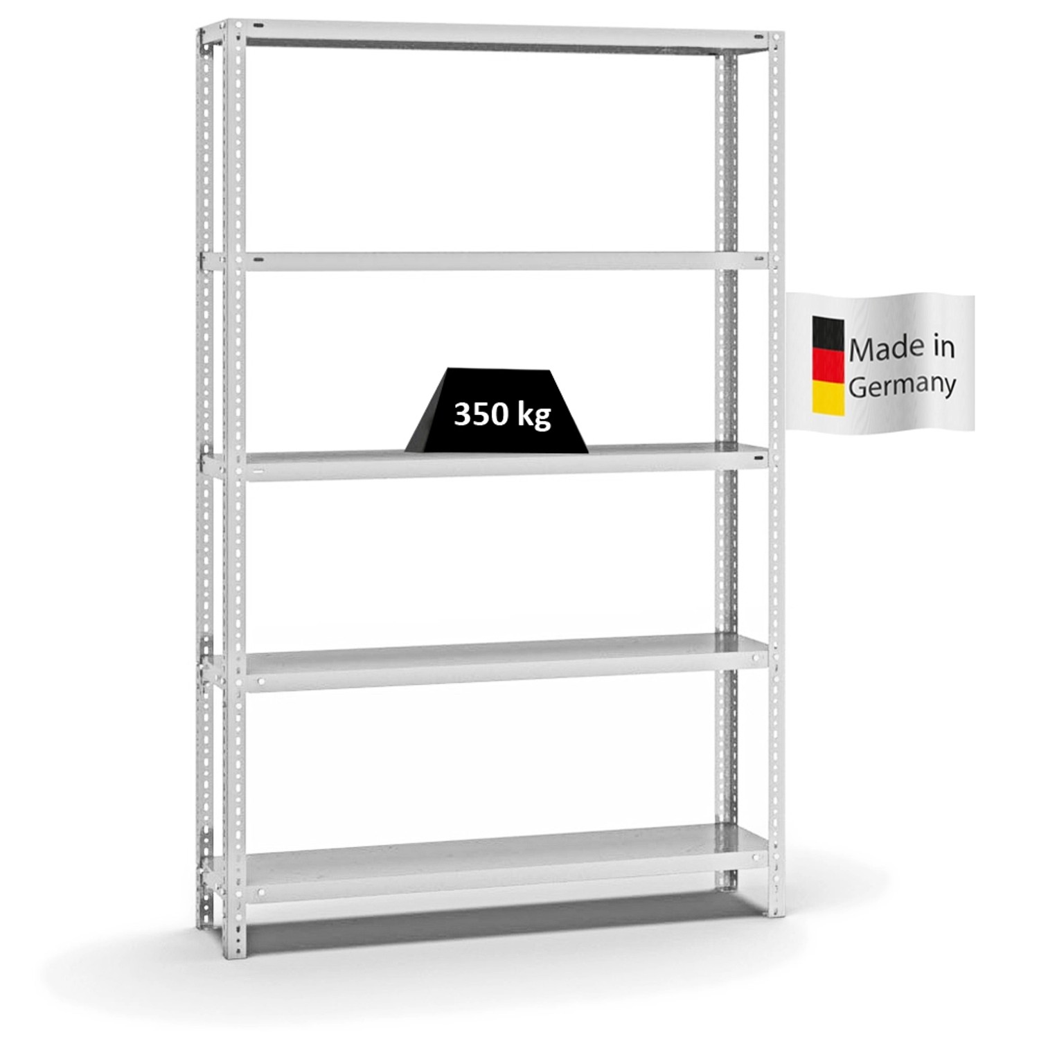 PROREGAL Fachbodenregal Schraubsystem Heavy-Duty Grundregal HxBxT 200 x 130 günstig online kaufen