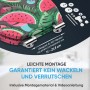 SANILO WC-Sitz Melone mit Absenkautomatik, Holz, mit Montagezubehör.