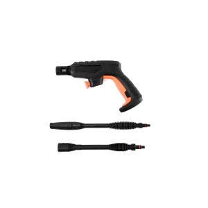 Zubehör für Yard Force Hochdruckreiniger EW U11B: Pistole, Lanze, Düsen.