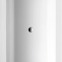 Ottofond Eckbadewanne Modena Corner links, 178 cm, Weiß, Draufsicht.