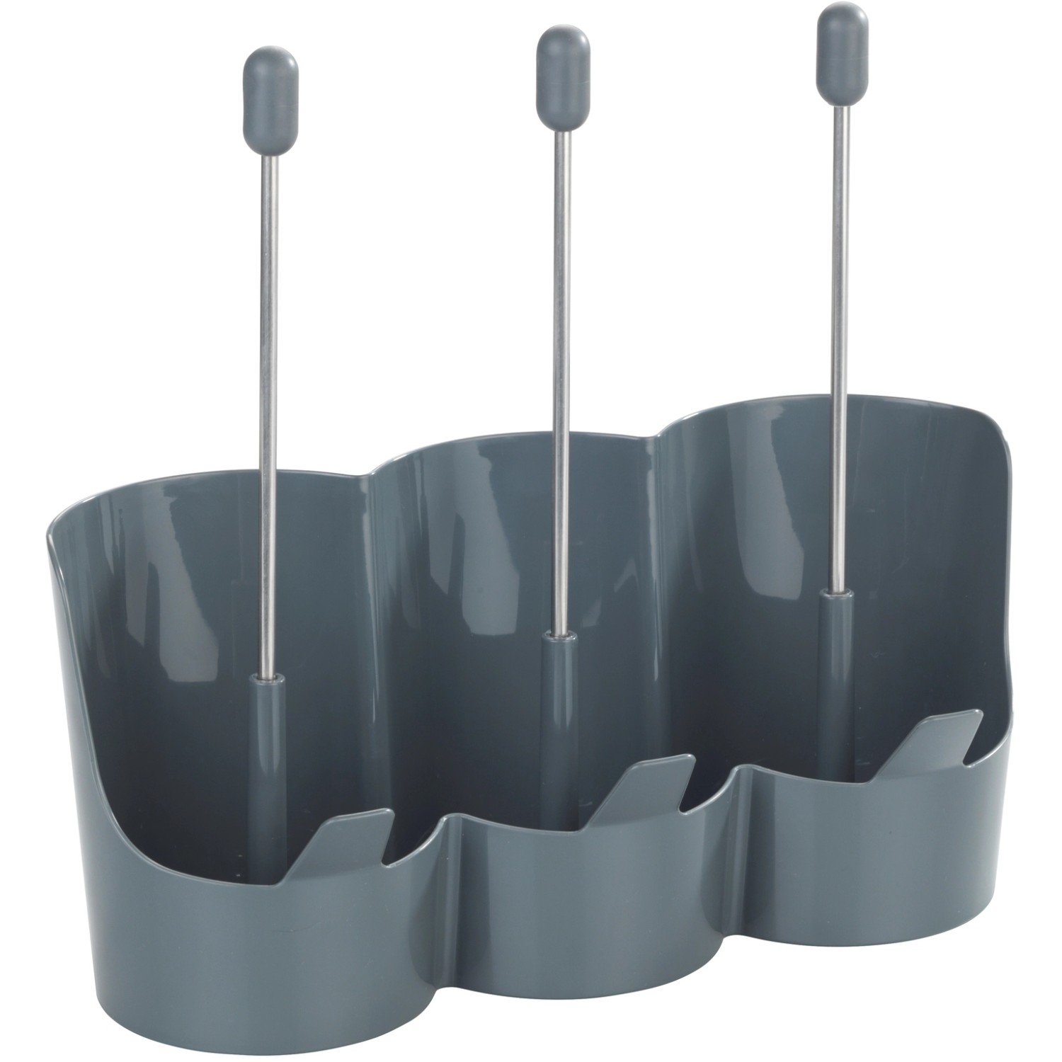 Wenko Flaschenhalter Filia 29 cm x 27 cm x 12,5 cm Schwarz günstig online kaufen