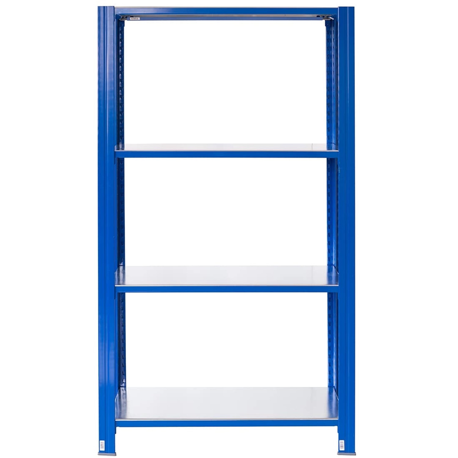Ar Shelving T Profile Steckregal Blau & Verzinkt 200 x 60 x 30 cm 4 Böden 1 günstig online kaufen