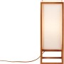 Brilliant Tischleuchte Seaside, Natur/Weiß, Holz und Textil, Design-Tischlampe
