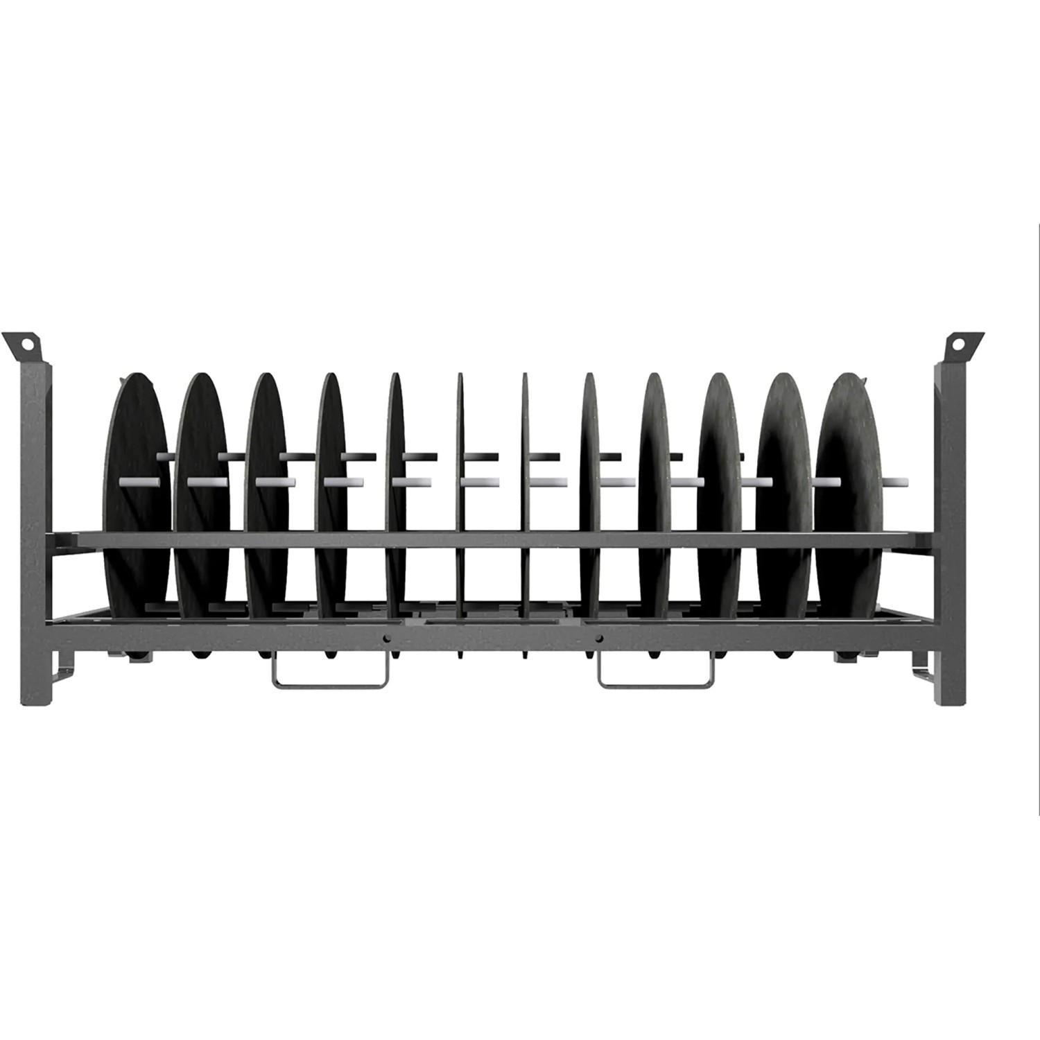 Schake Schachtabdeckung, 780 mm, silberfarben, zur sicheren Abdeckung von Schächten.