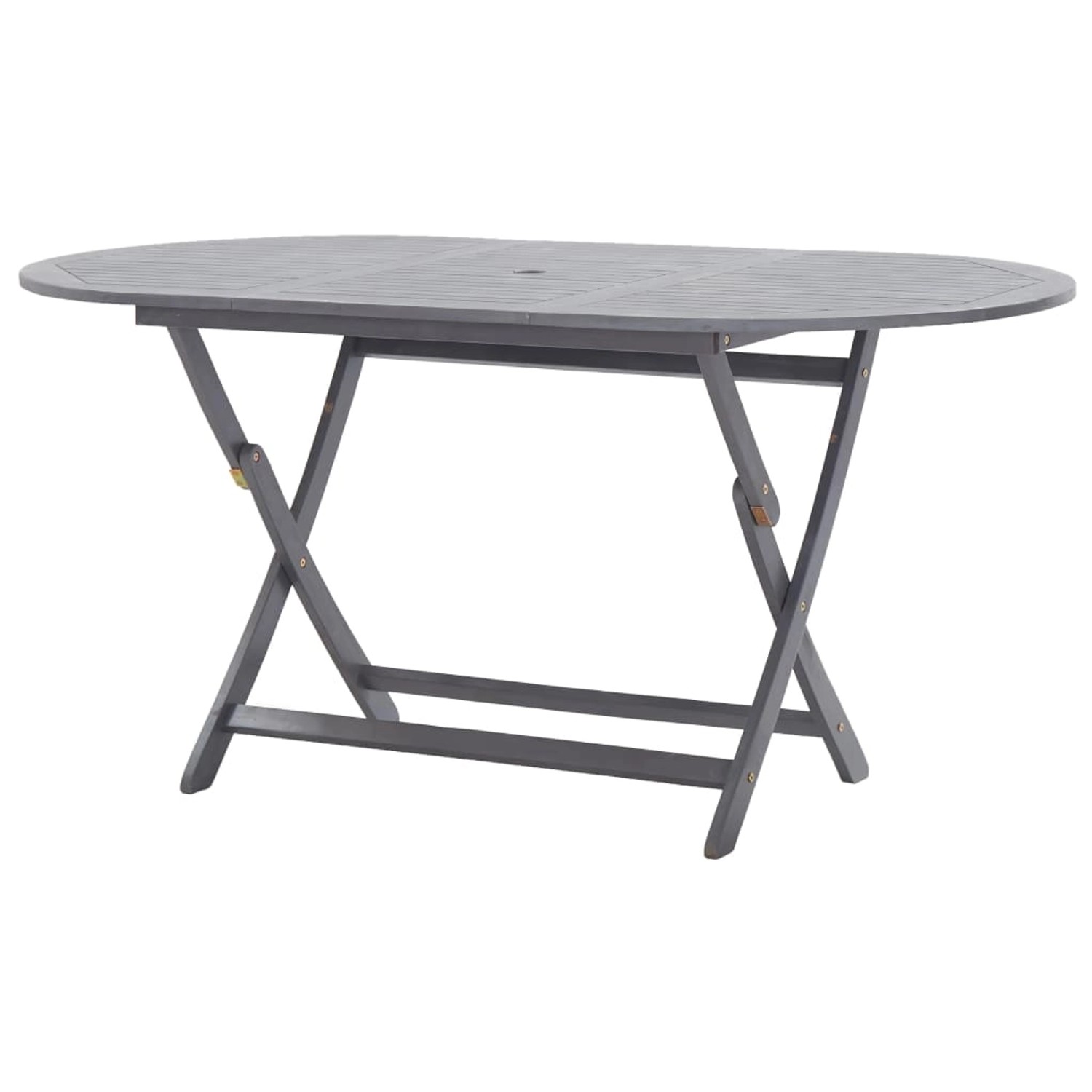 vidaXL Gartentisch Klappbar 160x85x75 cm Massivholz Akazie 46332