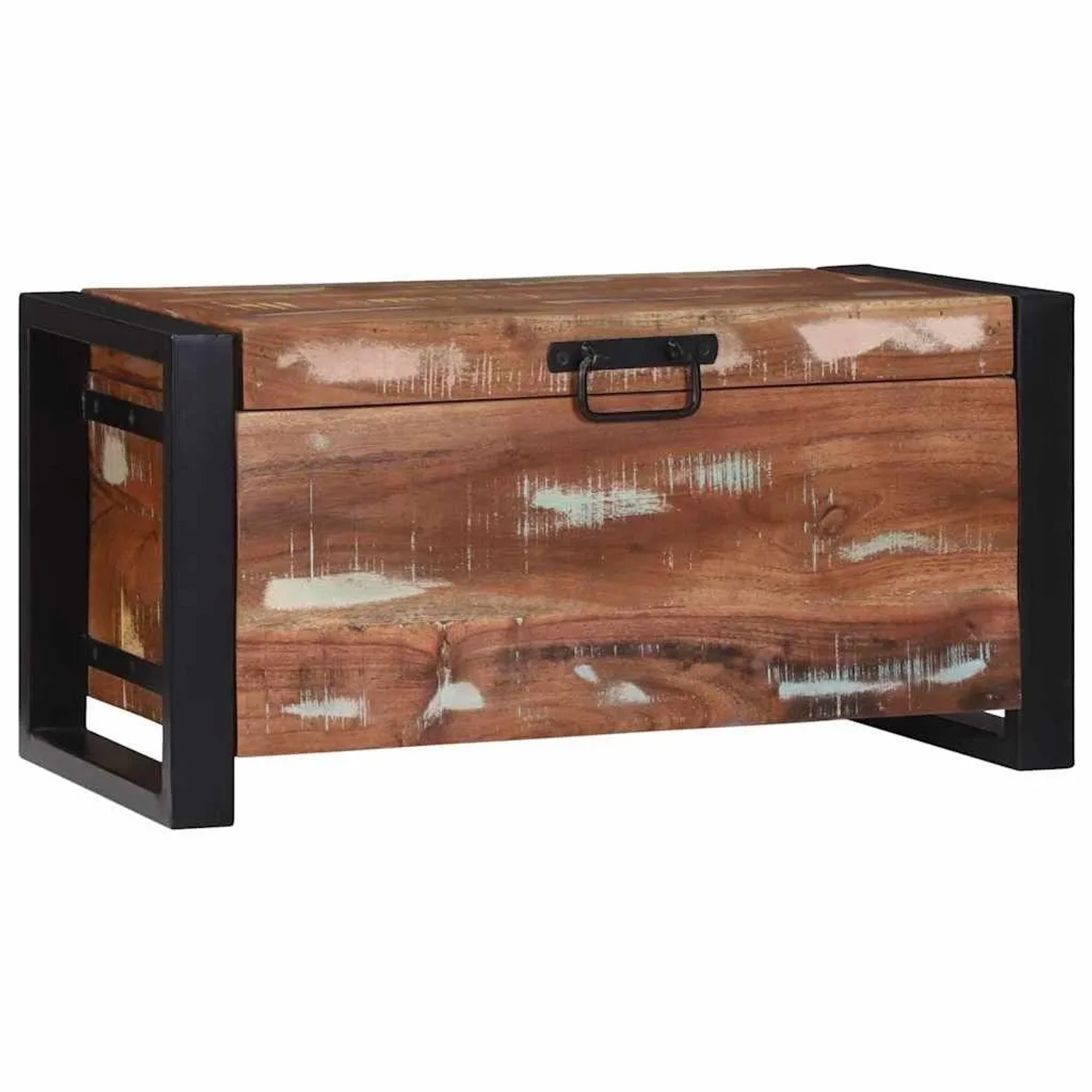 vidaXL Aufbewahrungs-Truhen 60 x 30 x 30 cm Massivholz Altholz 4015972